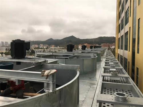 對傳統老式蒸發冷卻塔進行技術創新